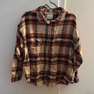 Woman’s Button Down Flannel